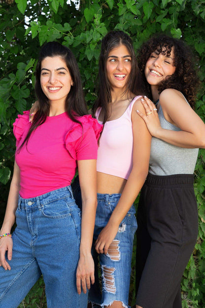 Basic Bodysuit with Ruffles - Carina - ??Ã¢â‚¬â„¢????????ÃƒÂ±??Ã¯Â¿Â½ÃƒÂ¿??Ã†â€™?ÃƒÂ¿????