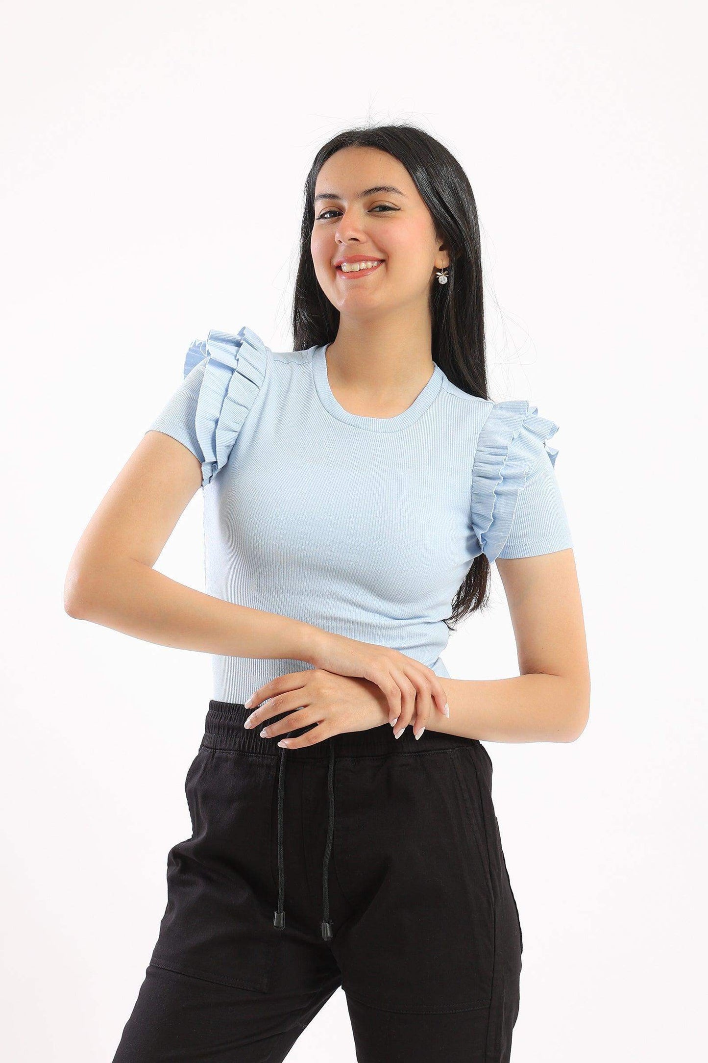 Basic Bodysuit with Ruffles - Carina - ??Ã¢â‚¬â„¢????????ÃƒÂ±??Ã¯Â¿Â½ÃƒÂ¿??Ã†â€™?ÃƒÂ¿????