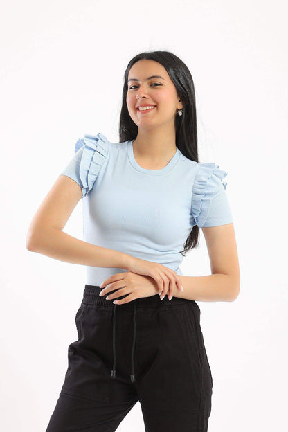 Basic Bodysuit with Ruffles - Carina - ??Ã¢â‚¬â„¢????????ÃƒÂ±??Ã¯Â¿Â½ÃƒÂ¿??Ã†â€™?ÃƒÂ¿????