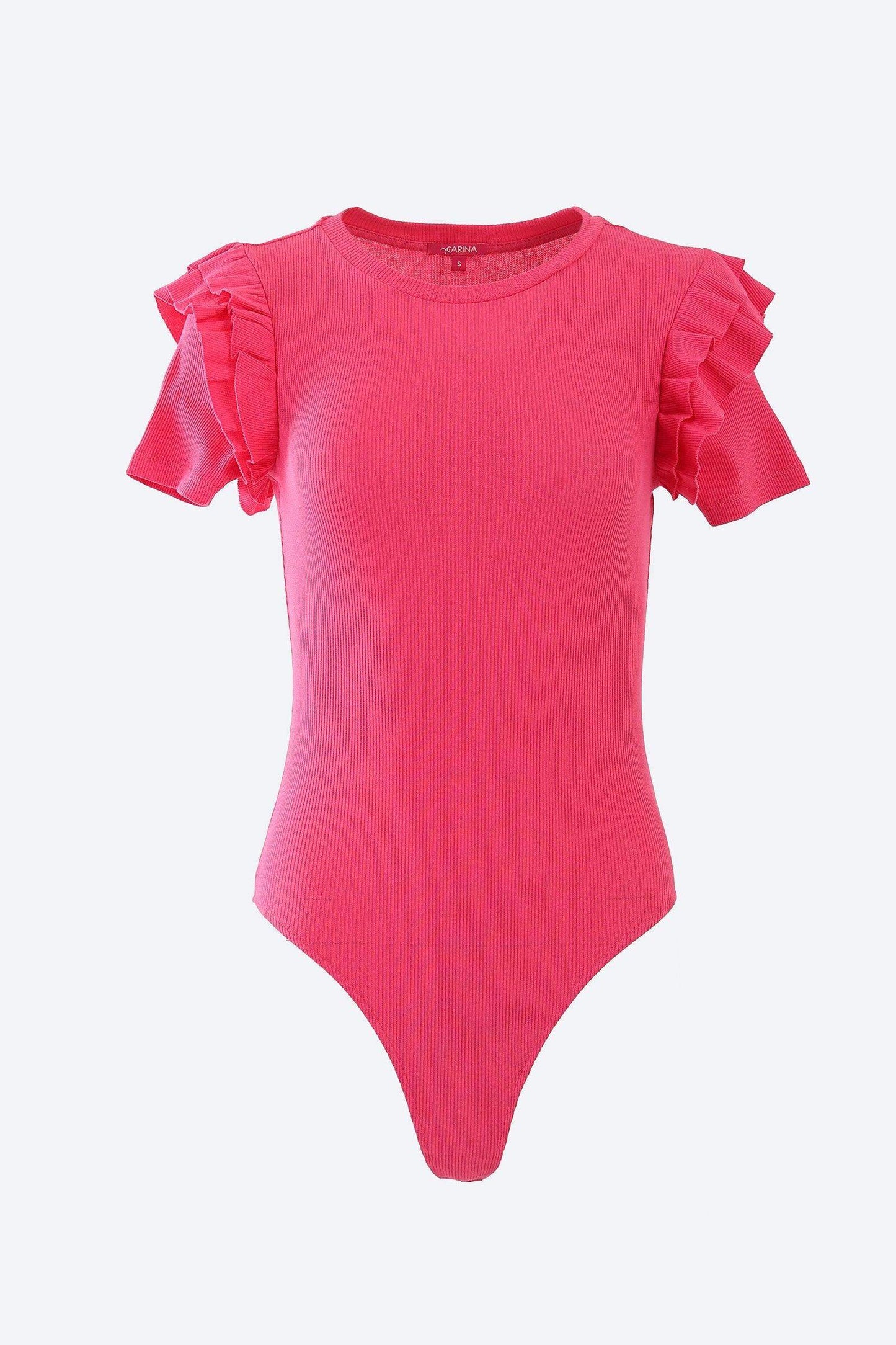 Basic Bodysuit with Ruffles - Carina - ??Ã¢â‚¬â„¢????????ÃƒÂ±??Ã¯Â¿Â½ÃƒÂ¿??Ã†â€™?ÃƒÂ¿????