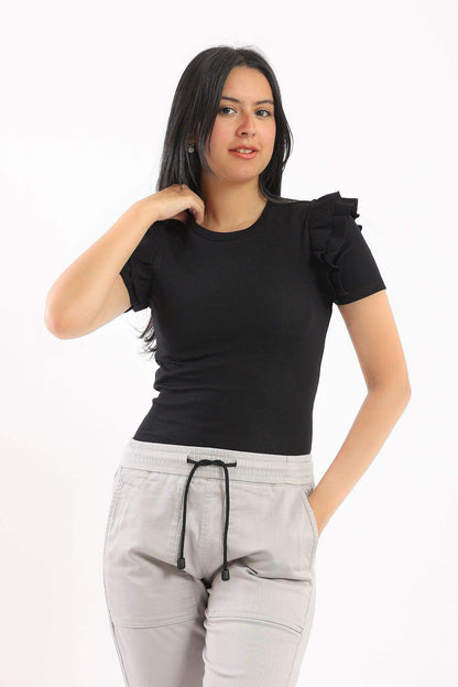 Basic Bodysuit with Ruffles - Carina - ??Ã¢â‚¬â„¢????????ÃƒÂ±??Ã¯Â¿Â½ÃƒÂ¿??Ã†â€™?ÃƒÂ¿????