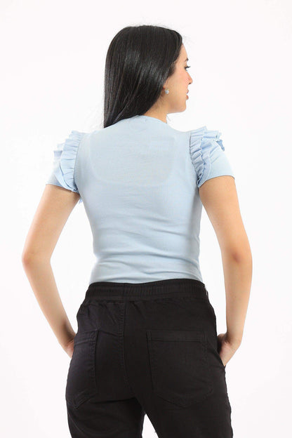 Basic Bodysuit with Ruffles - Carina - ??Ã¢â‚¬â„¢????????ÃƒÂ±??Ã¯Â¿Â½ÃƒÂ¿??Ã†â€™?ÃƒÂ¿????