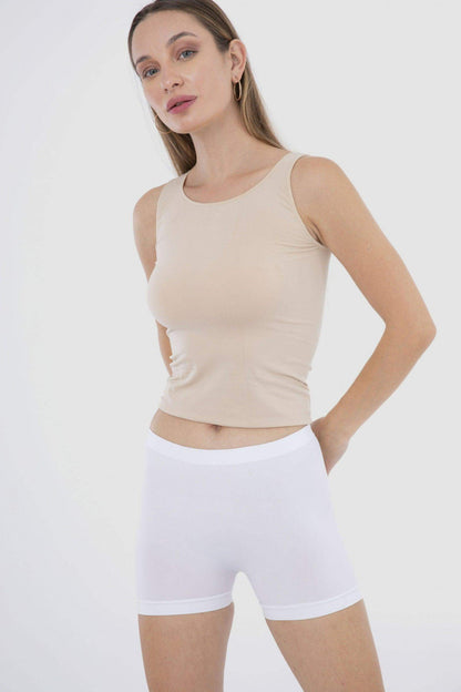 شورت قصير من الألياف الدقيقة الأساسية