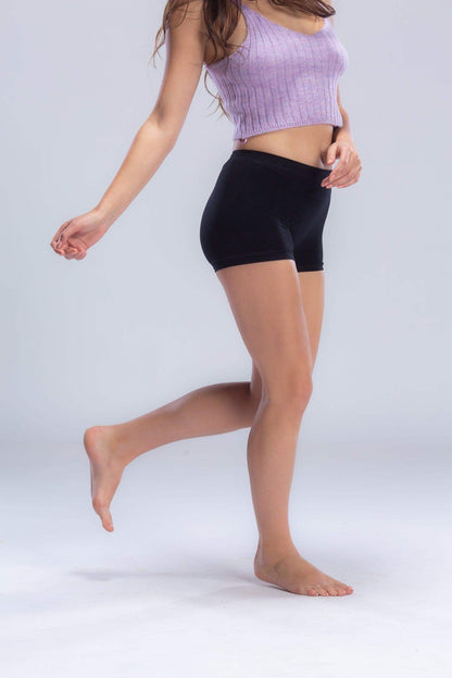 شورت قصير من الألياف الدقيقة الأساسية