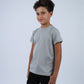 Grey Dri-Fit Boys Basic T-Shirt for Teen Boys