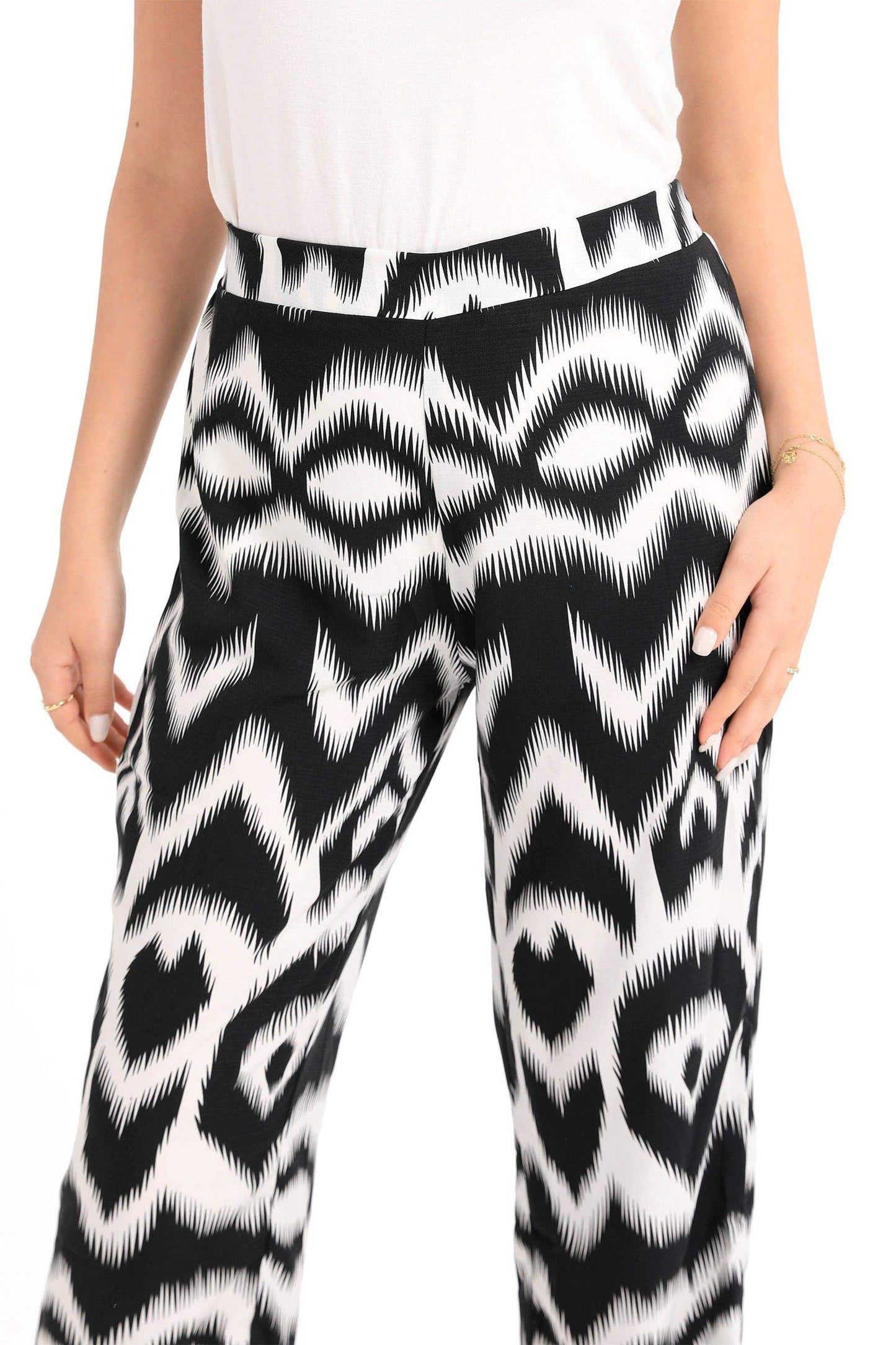 Black & White Patterned Pants - Carina - ??√É¬¢√¢‚Äö¬¨√¢‚Äû¬¢????????√É∆í√Ç¬±??√É¬Ø√Ç¬ø√Ç¬Ω√É∆í√Ç¬ø??√É‚Ä†√¢‚Ç¨‚Ñ¢?√É∆í√Ç¬ø????