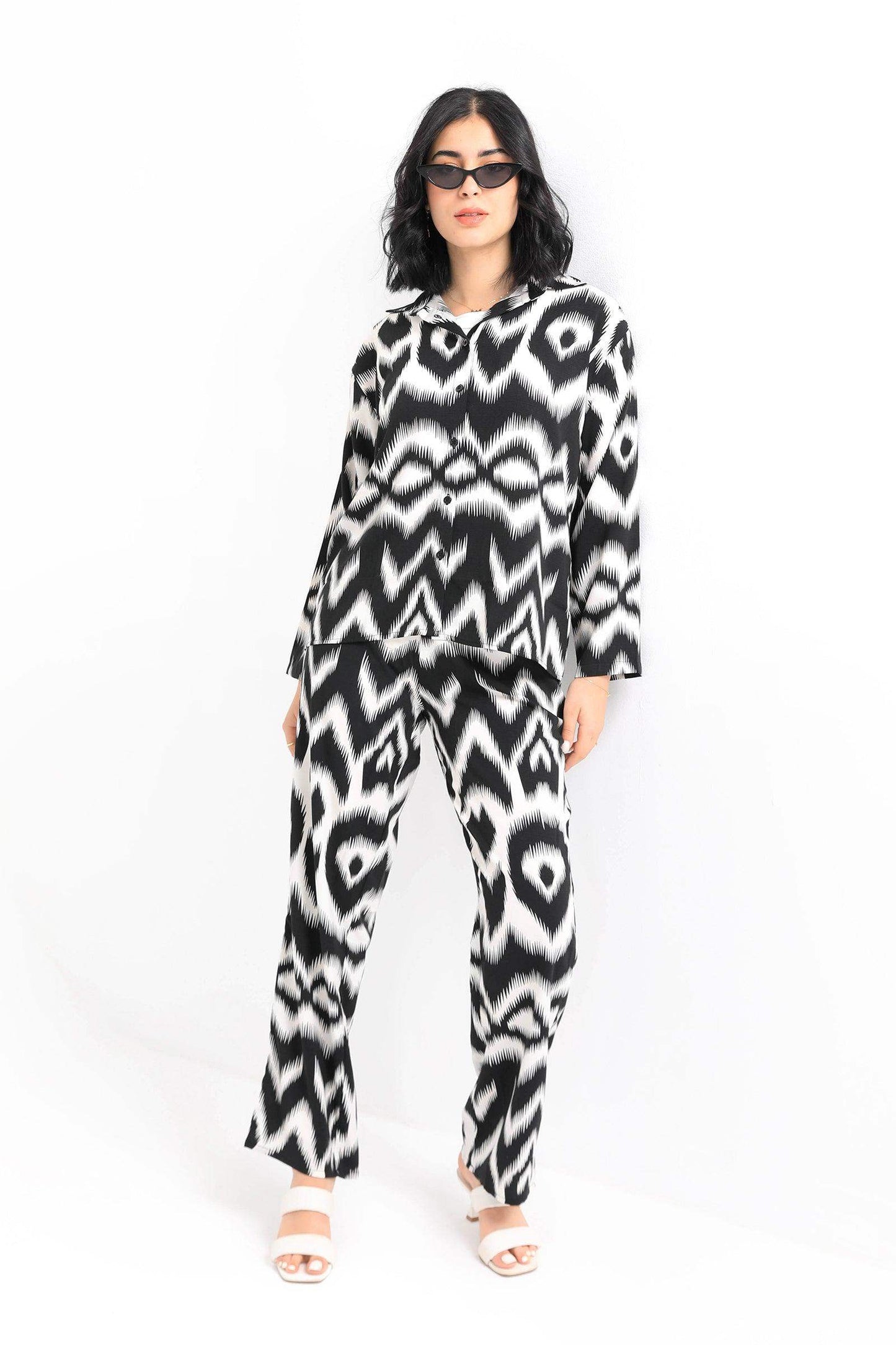 Black & White Patterned Pants - Carina - ??√É¬¢√¢‚Äö¬¨√¢‚Äû¬¢????????√É∆í√Ç¬±??√É¬Ø√Ç¬ø√Ç¬Ω√É∆í√Ç¬ø??√É‚Ä†√¢‚Ç¨‚Ñ¢?√É∆í√Ç¬ø????