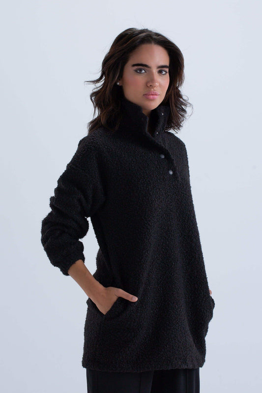 Black Fleece Lounge Sweatshirt - Carina - ??Ã¢â‚¬â„¢????????ÃƒÂ±??Ã¯Â¿Â½ÃƒÂ¿??Ã†â€™?ÃƒÂ¿????