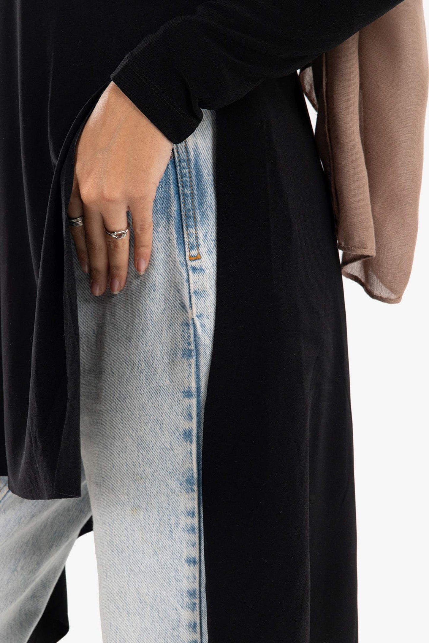 Black Voile Blouse with Slits - Carina - ??√É¬¢√¢‚Äö¬¨√¢‚Äû¬¢????????√É∆í√Ç¬±??√É¬Ø√Ç¬ø√Ç¬Ω√É∆í√Ç¬ø??√É‚Ä†√¢‚Ç¨‚Ñ¢?√É∆í√Ç¬ø????