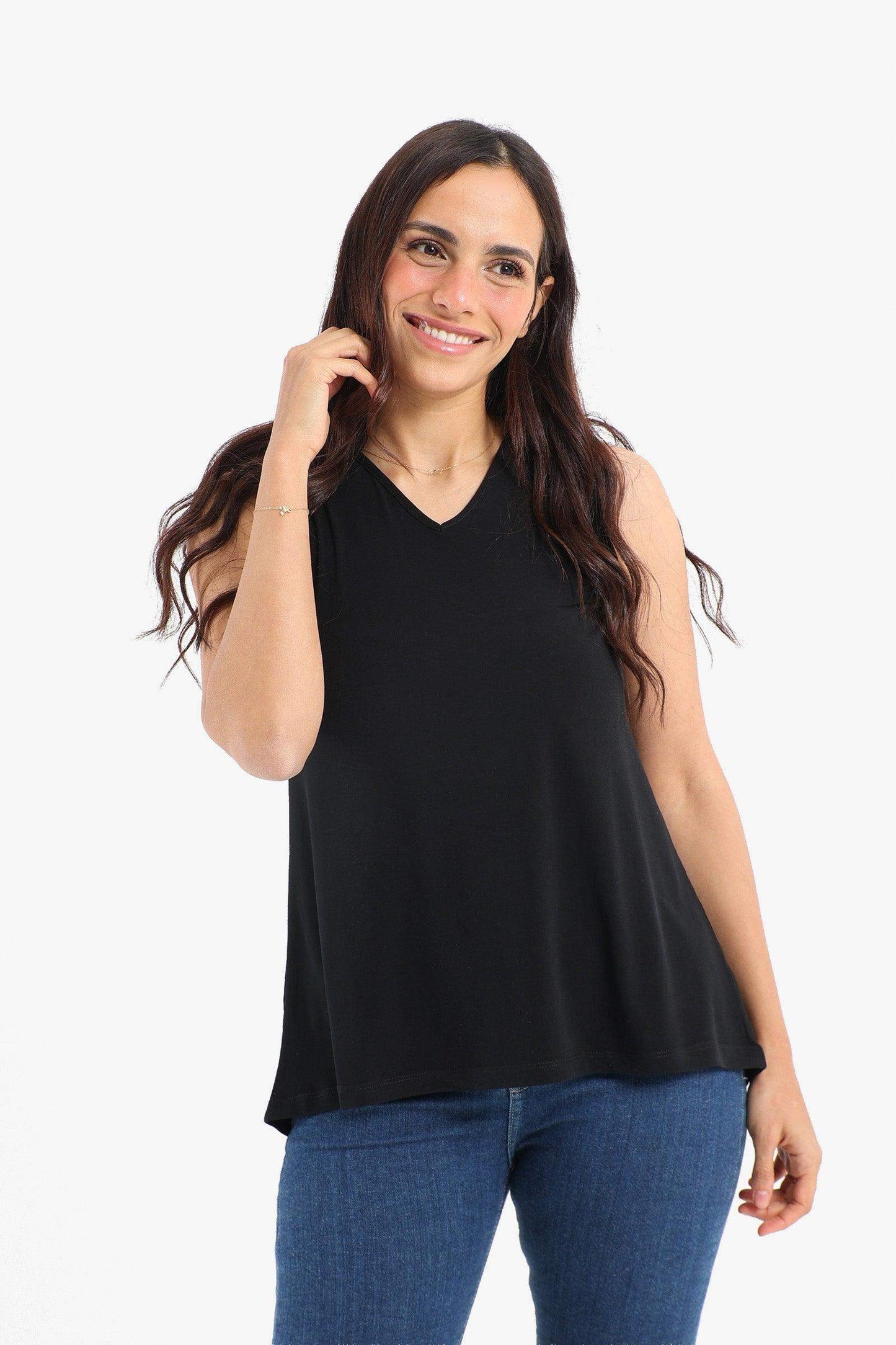 Black Voile Sleeveless Blouse - Carina - ??√É¬¢√¢‚Äö¬¨√¢‚Äû¬¢????????√É∆í√Ç¬±??√É¬Ø√Ç¬ø√Ç¬Ω√É∆í√Ç¬ø??√É‚Ä†√¢‚Ç¨‚Ñ¢?√É∆í√Ç¬ø????