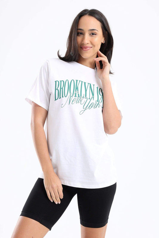 Carina "Brooklyn 1980" Printed T-Shirt