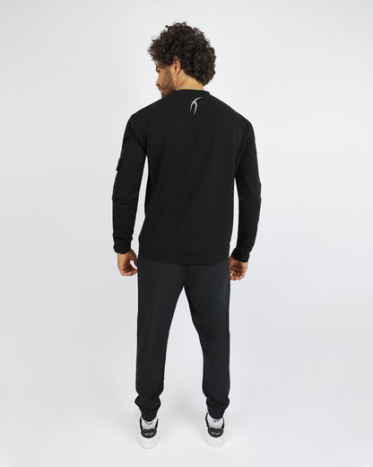 Black Long-Sleeve T-Shirt