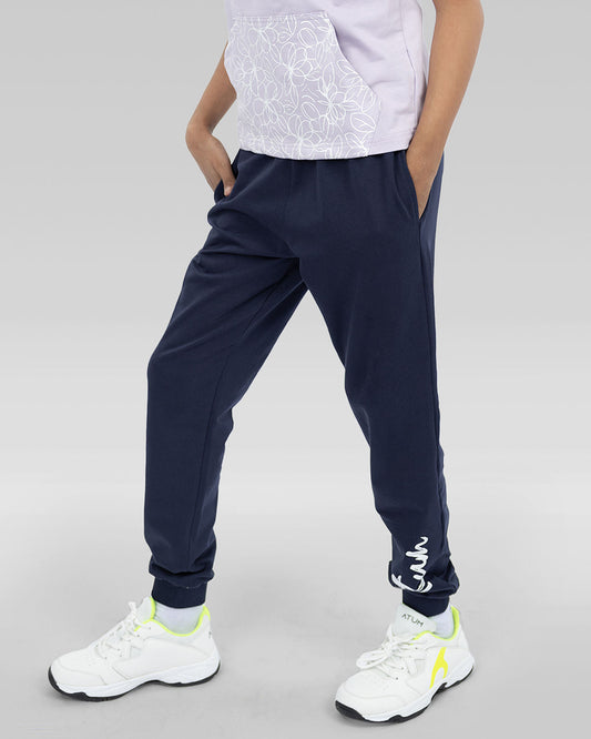 بنطلون رياضي بسيط وناعم للفتيات المراهقات