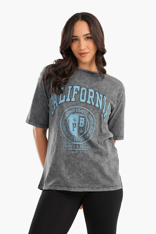 Carina California Printed Lounge T-Shirt