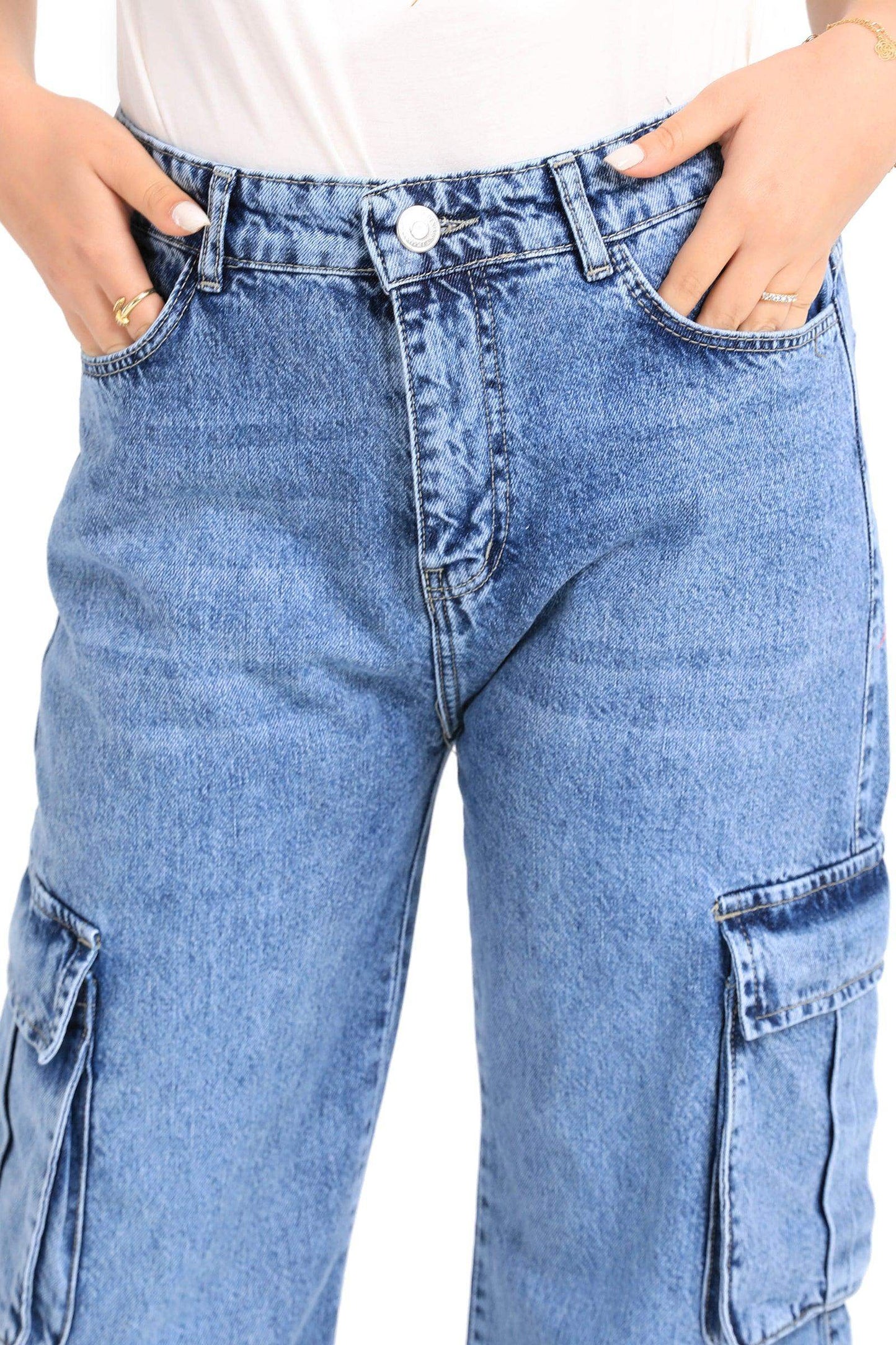 Cargo Jeans with Side Pockets - Carina - ??√É¬¢√¢‚Äö¬¨√¢‚Äû¬¢????????√É∆í√Ç¬±??√É¬Ø√Ç¬ø√Ç¬Ω√É∆í√Ç¬ø??√É‚Ä†√¢‚Ç¨‚Ñ¢?√É∆í√Ç¬ø????