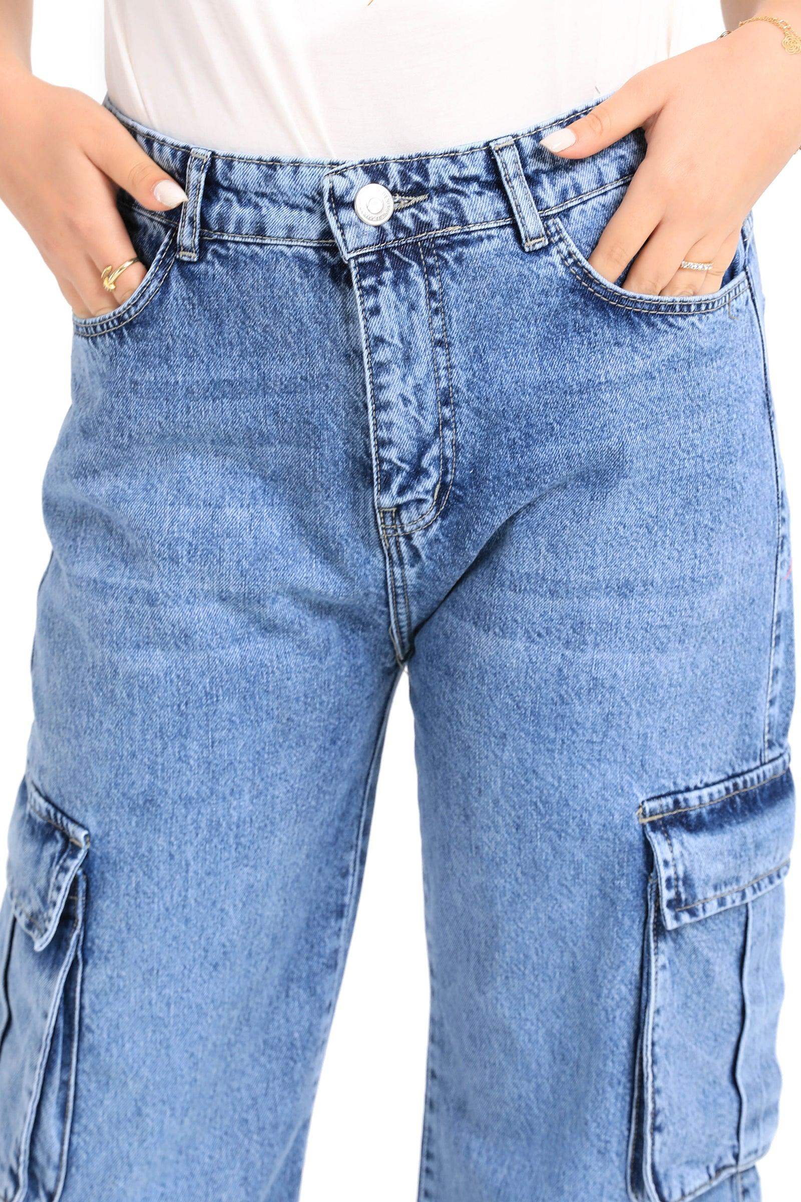 Cargo Jeans with Side Pockets - Carina - ??√É¬¢√¢‚Äö¬¨√¢‚Äû¬¢????????√É∆í√Ç¬±??√É¬Ø√Ç¬ø√Ç¬Ω√É∆í√Ç¬ø??√É‚Ä†√¢‚Ç¨‚Ñ¢?√É∆í√Ç¬ø????