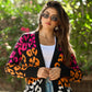 Colorful Patterned Cardigan