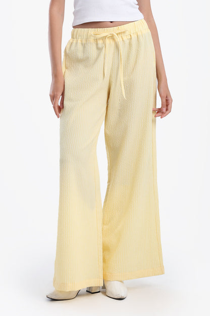 Comfy Striped Wide Leg Pants