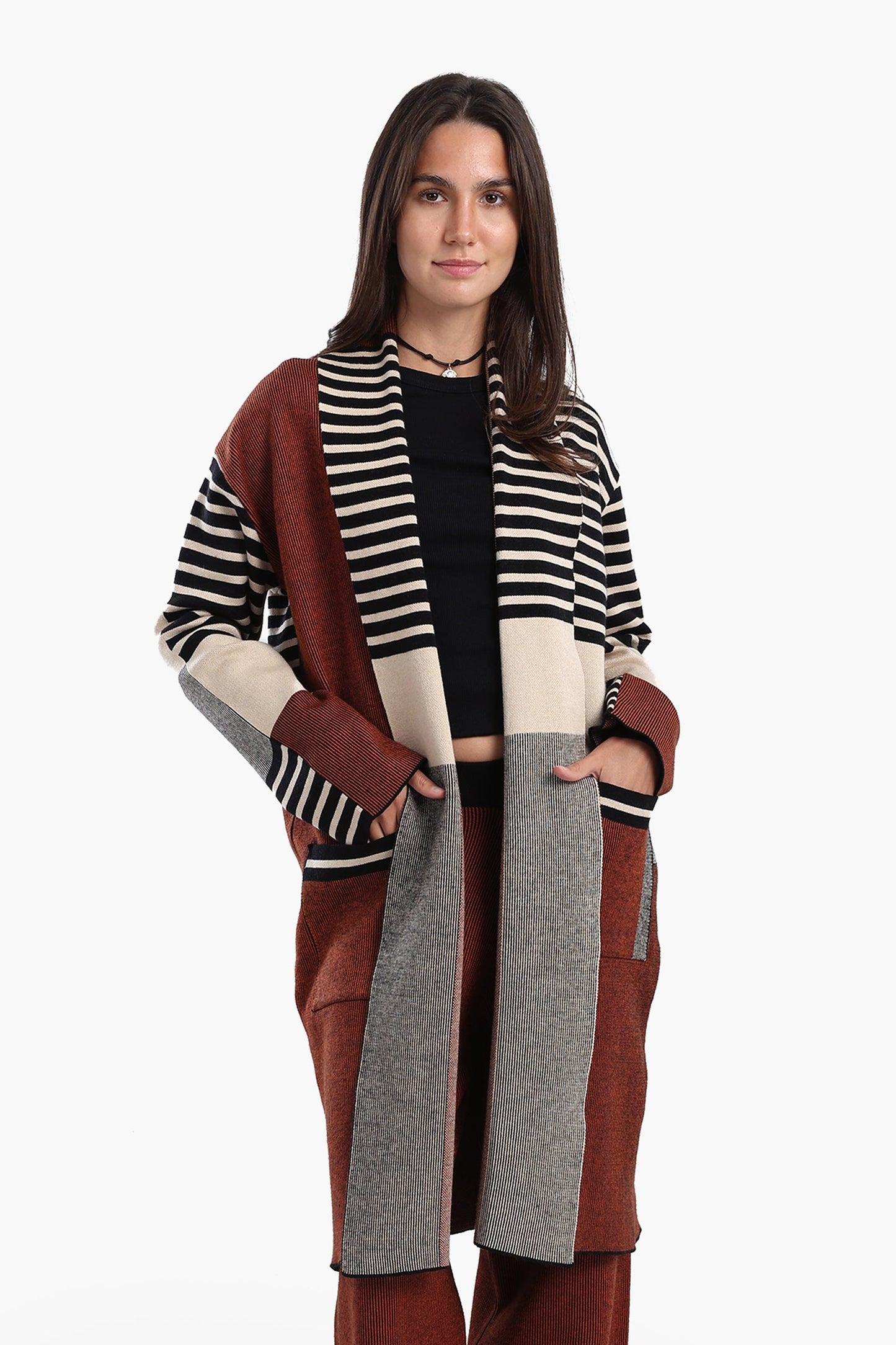 Trico Knee Length Lounge Cardigan