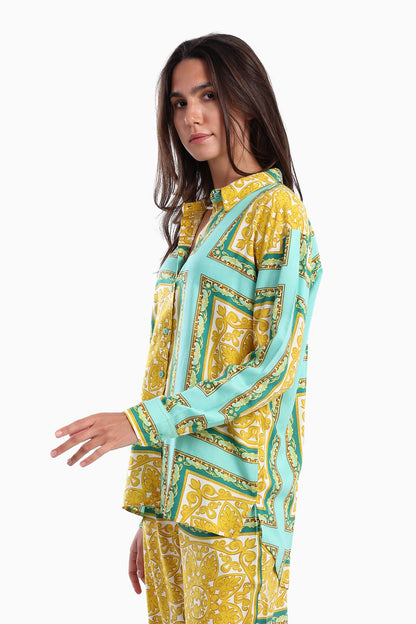 قميص مطبوع فاخر