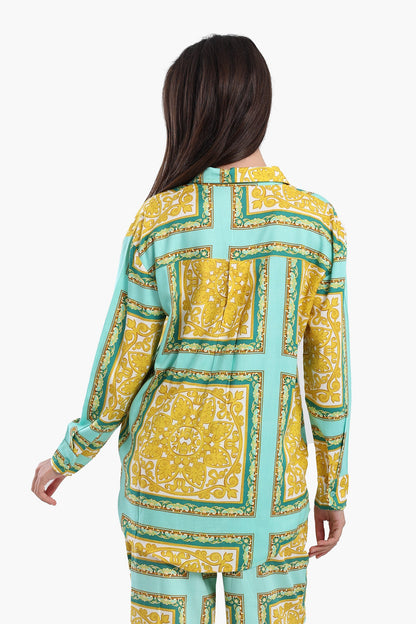 قميص مطبوع فاخر