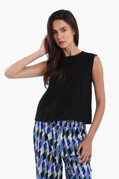 Sleeveless Lounge Top