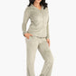 Carina Plain Velvet Pyjama Set