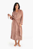 Carina Shawl Collar Long Robe