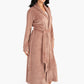 Carina Shawl Collar Long Robe