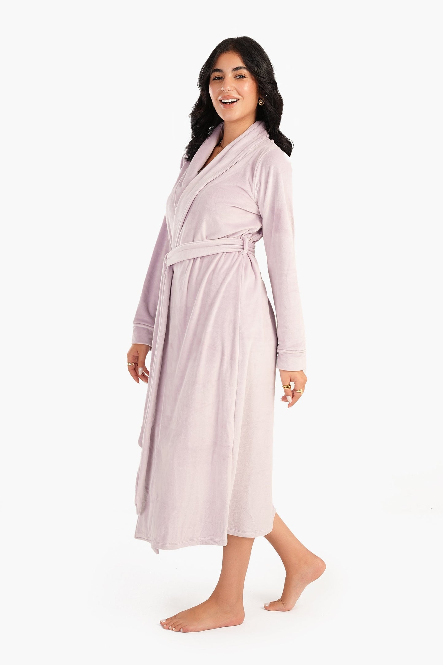 Carina Velvet Shawl Collar Robe