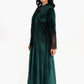 Carina Velvet & Lace Maxi Nightgown