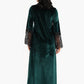 Carina Velvet & Lace Maxi Nightgown