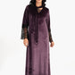 Carina Velvet & Lace Maxi Nightgown