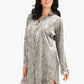 Carina Velvet Dark Grey Nightgown