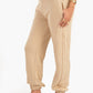 Beige Melton Sweatpants