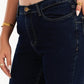 Carina Blue Cotton Denim Pants