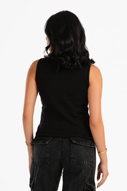 بلوزة صالة بدون أكمام