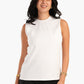 Basic Crew Neck Sleeveless Top