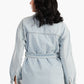 Carina Denim Jacket with Belt