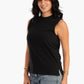 Basic Crew Neck Sleeveless Top