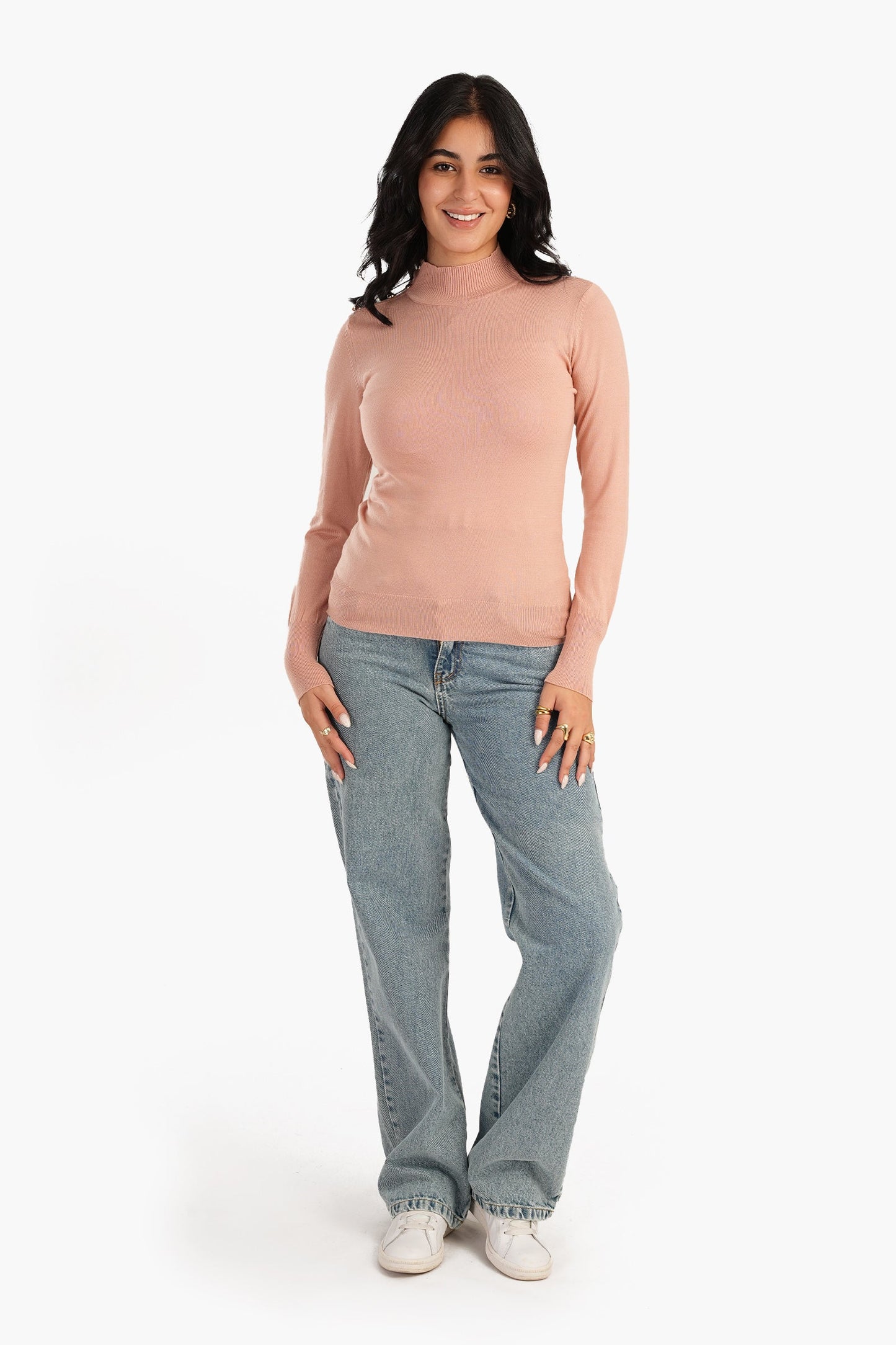 Carina Pullover with Buttoned Shoulder