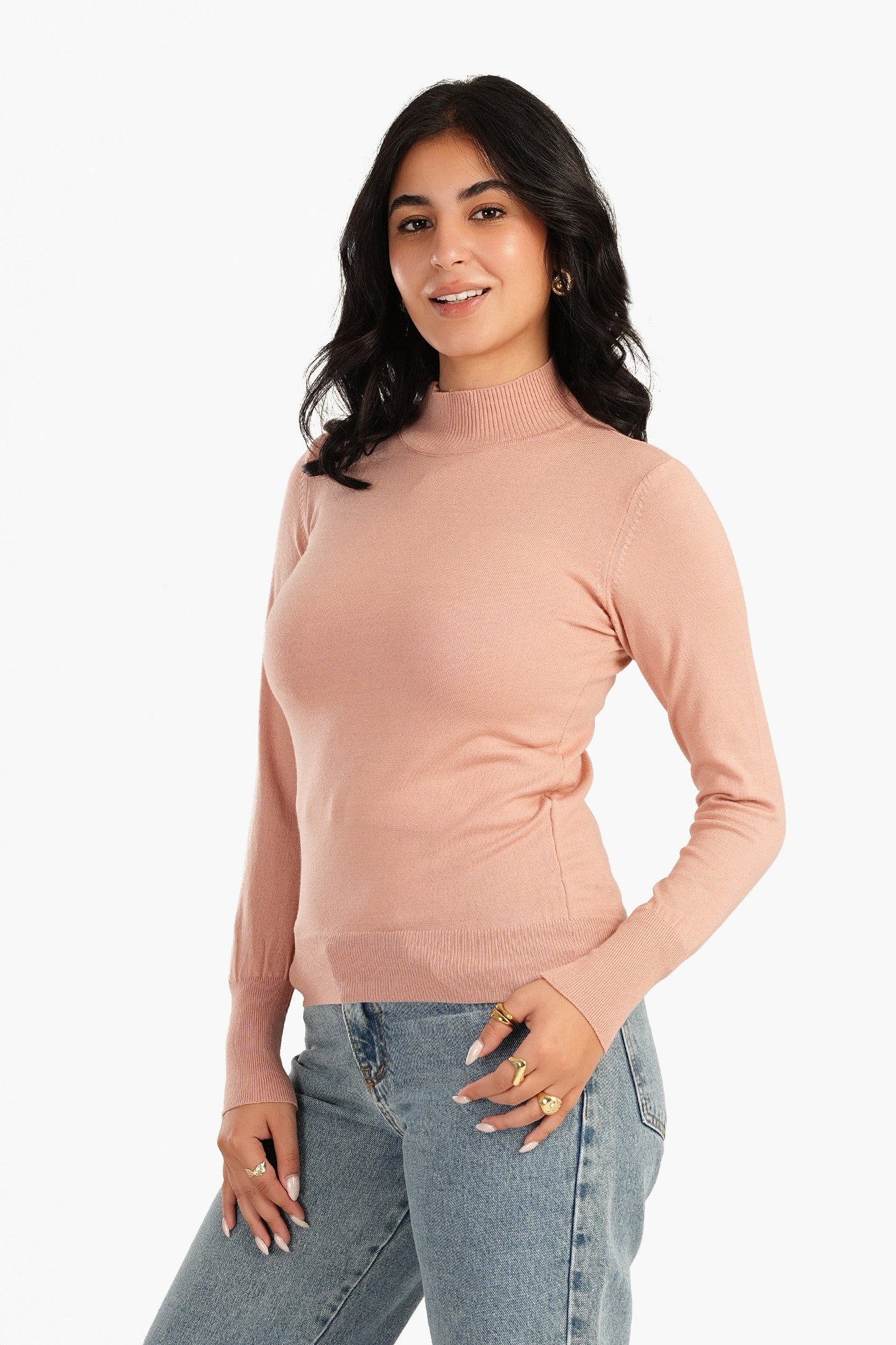 Carina Pullover with Buttoned Shoulder