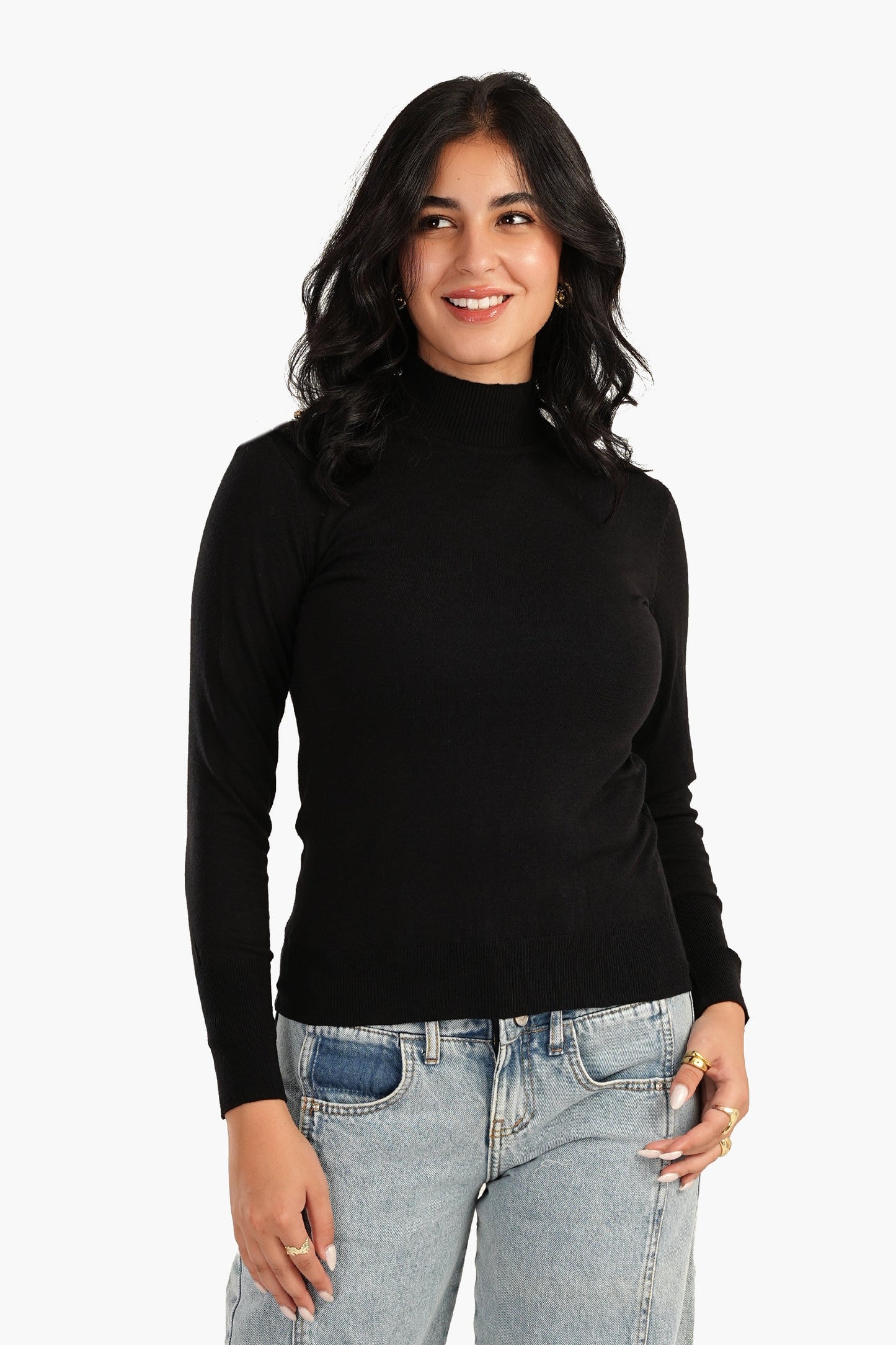 Carina Pullover with Buttoned Shoulder