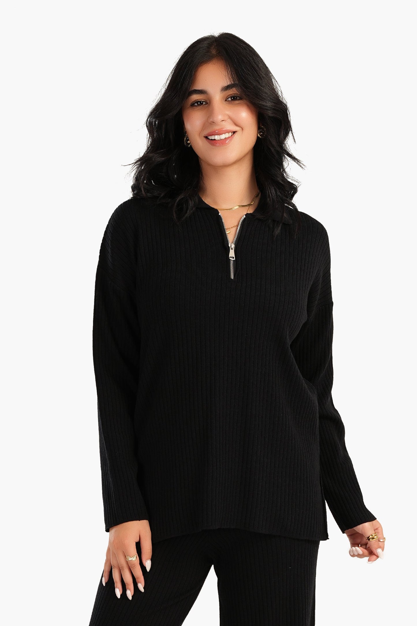 Carina Lounge Pullover with Zipper