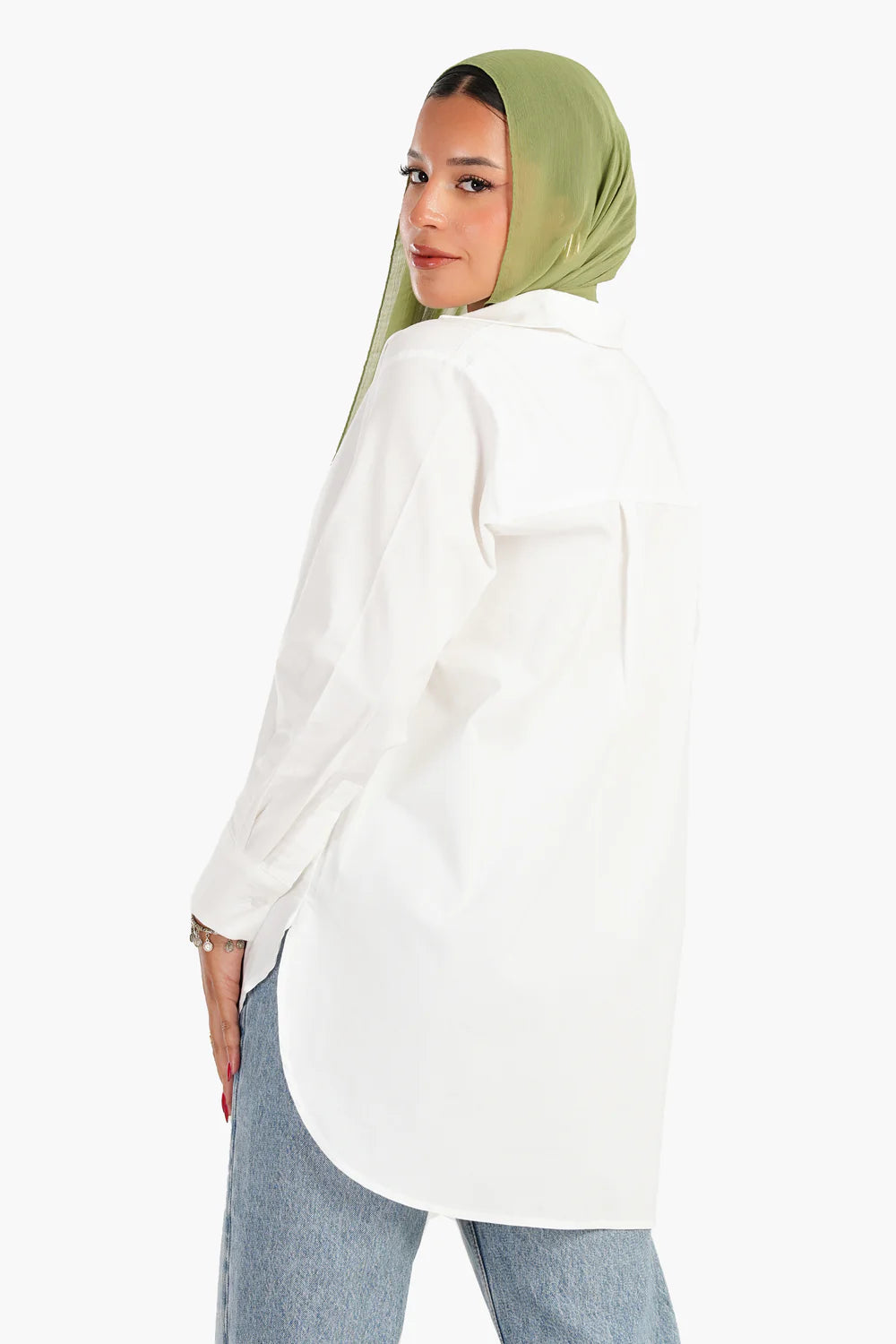 Carina Asymmetrical Long Sleeves Shirt