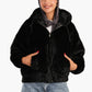 Fluffy Fur Bomber Jacket