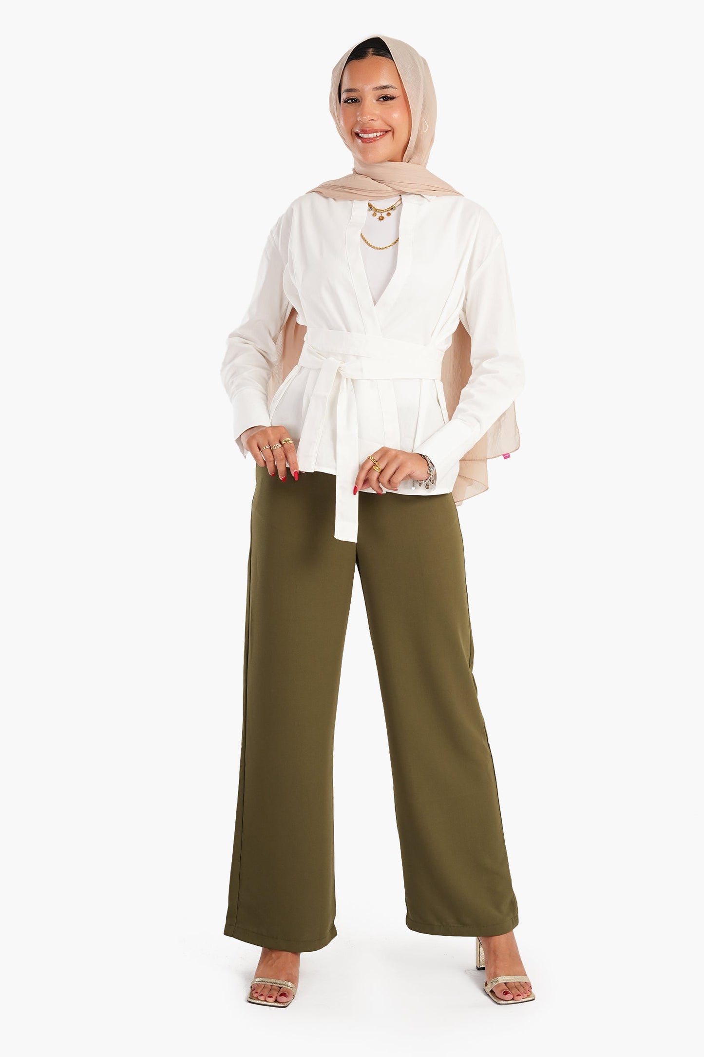 Carina Crepe Straight Cut Pants