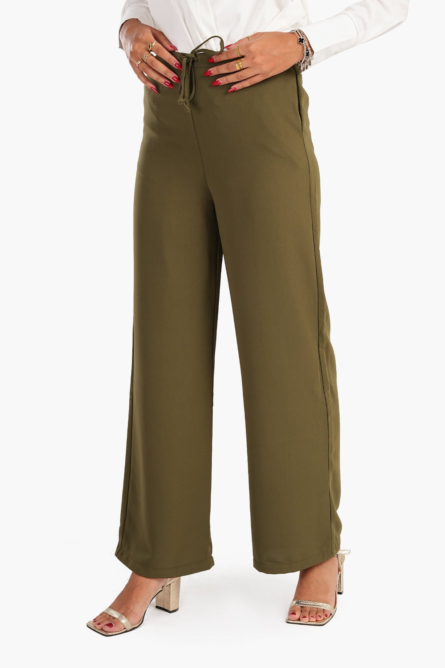 Carina Crepe Straight Cut Pants