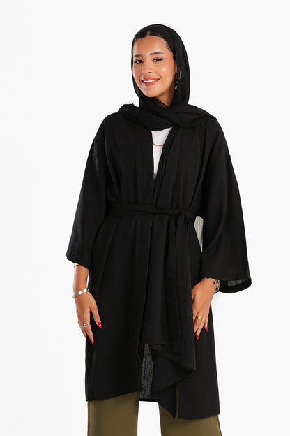 كيمونو مع حزام جانبي