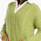 Carina Cardigan with Ribbed Elastic Hem